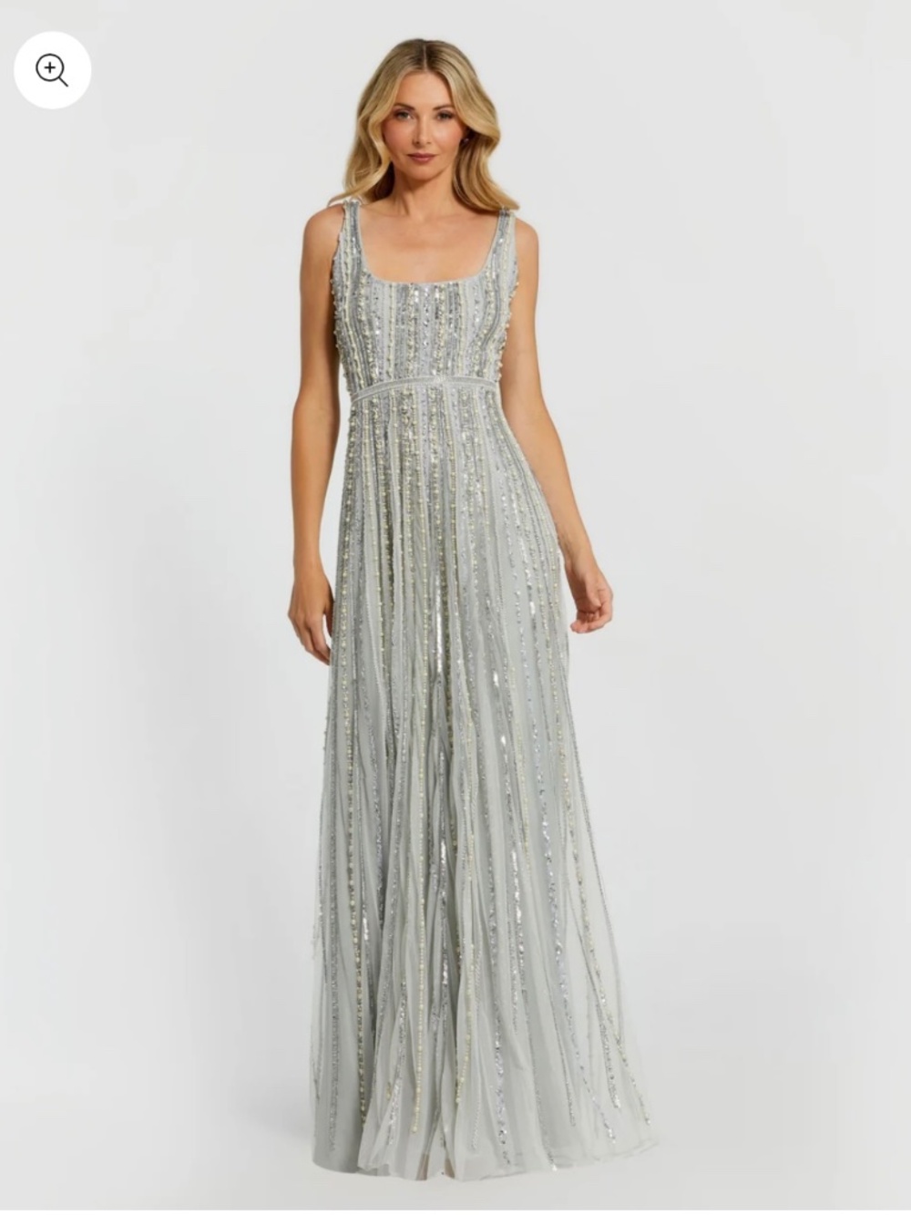 Mac Duggal sz.8 Gown with beading